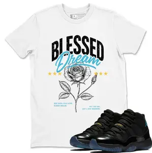AJ 11 Gamma Blue Matching Shirt, 11 Gamma Blue Outfit, Graphic Tees for Men, Men's Clothing, Gift for Him, Menswear