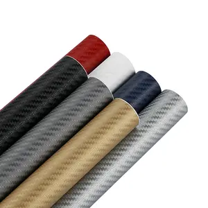 New 2026 50cmx200cm 3D Carbon Fiber Vinyl Car Wrap Sheet Roll Film Car Stickers and Decal Motorcycle Auto Styling Accessories Automobiles car decor accessories