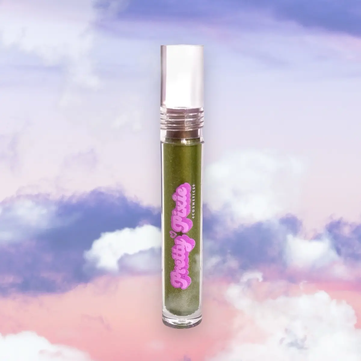 In My Garden Lipgloss Color Changing Green Apple  Glitter Pretty Pixie Cosmetics