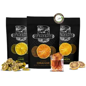 (Variety Pack) Speakeasy Premium Craft Beverage Garnishes 3x3.5oz