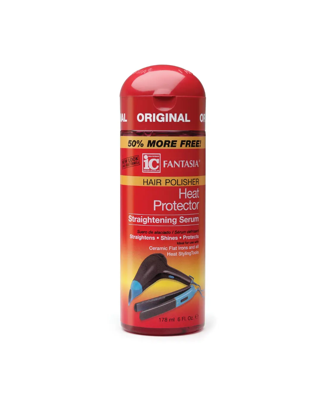 HEAT PROTECTOR ‣ Straightening Serum (6 Fl. Oz.)
