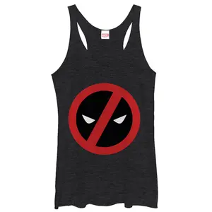 Women's Marvel Simple Deadpool Racerback Tank Top
