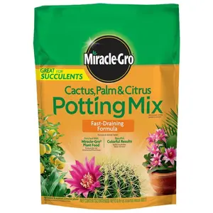 Cactus Palm and Citrus Potting Soil Mix - 8 Qt. for Vegetable Gardening, Suitable for Cactus and Citrus Plants
