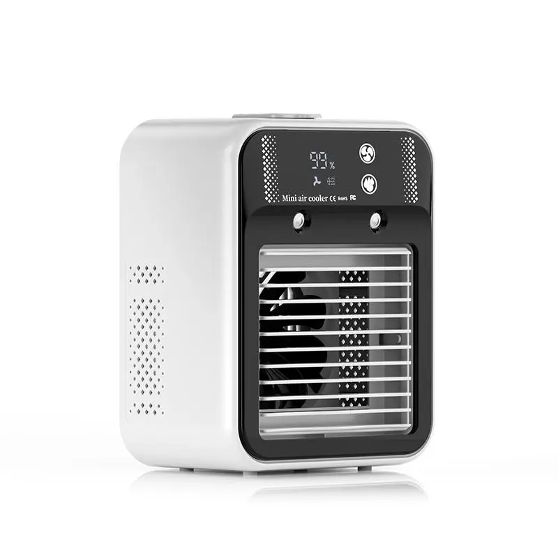 Portable Air Conditioners for Personal Use, Rechargeable Ac with 3000mah Battery, 2 Speeds & 2 Mist Modes, Quiet Cooling for Room Car Office Outdoor, Mini Air Cooler Fan