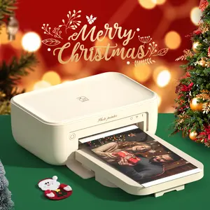 4x6 Photo Printer, Wireless WiFi Portable Printing, Includes 20 Sheets & 1 Ribbon, Compatible with iPhone & Android,GiftedInLove