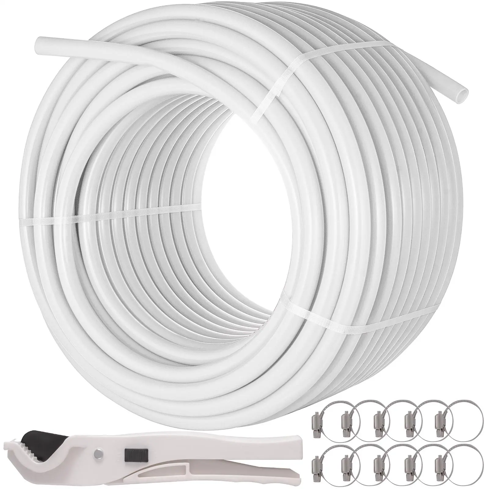【summerfinds】VEVOR PEX Potable Water Tubing Pipe 1" 300 Feet White