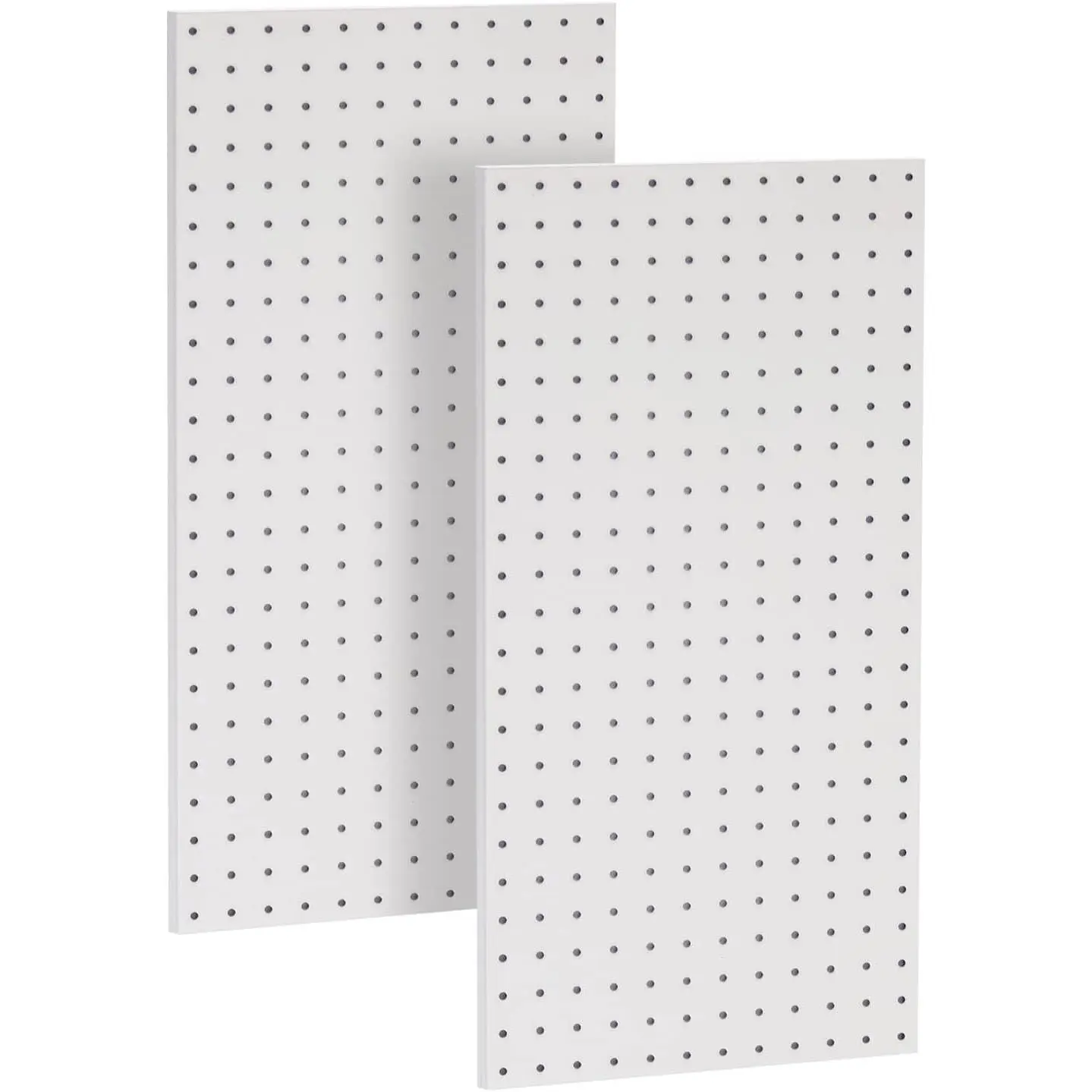 2 count Metal Pegboard Wall Panels, Peg Boards for Garage Tool Storage