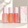 Women's 3-Count Plumping Long-Lasting Lipgloss Set - Hydrating, Non-Sticky Oil-Infused Moisture Lip Treatment, Glossy Makeup Products, Ideal Gift (Back to School Ready)