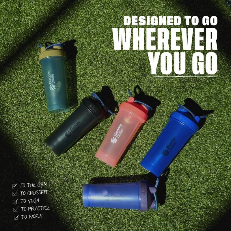 BlenderBottle Classic V2 Shaker Bottle | 28oz Protein Shake Cup, Light Pink