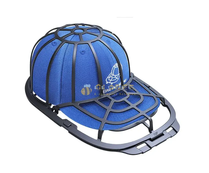 GES Hat Washer For Baseball Caps, Durable Hat Washer Hat Cleaner for Baseball Caps Black Dishwasher Safe Laundry Accessories Home Goods Mesh