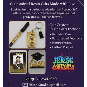 Customized Graduation Resin Gifts