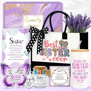 Sister  Set| Perfect Birthday, Bridesmaid & Christmas  for Sister Who Has Everything valentine day present best friend gift