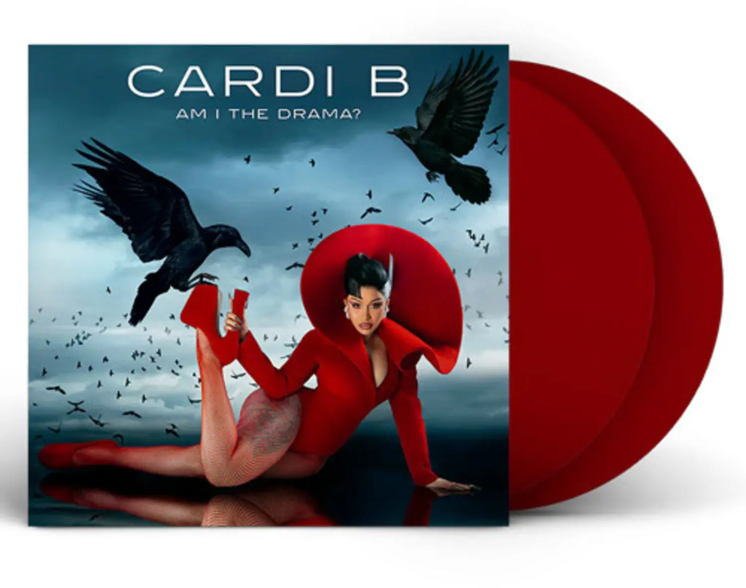 Cardi B - Am I The Drama?  [VINYL RECORD - LP] Explicit, Red, Colored Vinyl