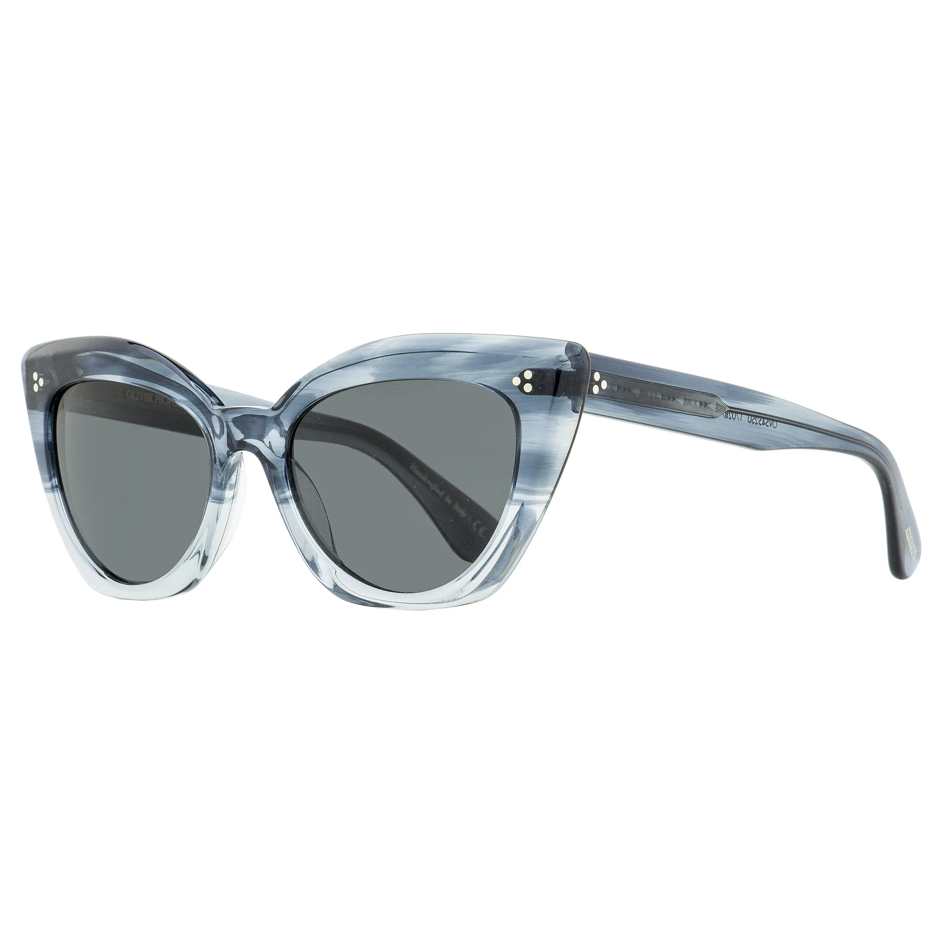 Oliver Peoples Laiya Cat Eye Sunglasses OV5452S 170287 Blue Dusk 55mm