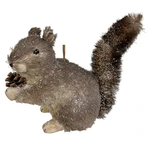 Squirrel Wood Ornament