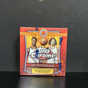 Topps Chrome McDonald's Basketball Mega Box - Collectible Sports Cards, Sports Cards Packs
