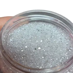 Clear Sugar Crystals  | DIY Craft & Nail Art Crystals |Great for DIY beads; 30g Jar