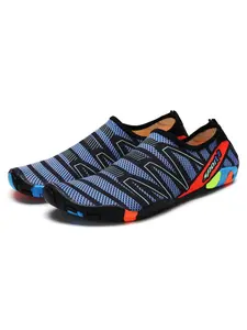 Unisex Colorblock Water Shoes, Quick Drying Barefoot Sports Shoes, Comfortable Lightweight Design Water Shoes for River Beach Swimming Pool Hiking