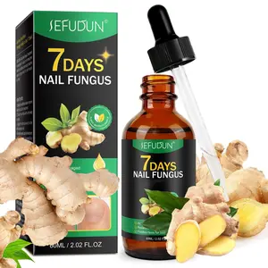 70ML Ginger Liquid Nail Fungus Treatment, Nourishes and Strengthens Nails, for Optimal Results, Apply The Treatment Twice Daily (morning & Evening) for A Minimum Of 4 Weeks