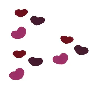 100 Genuine Stampin Up Tool Paper Cardstock Mini Heart Confetti Punch Shape Die Cut