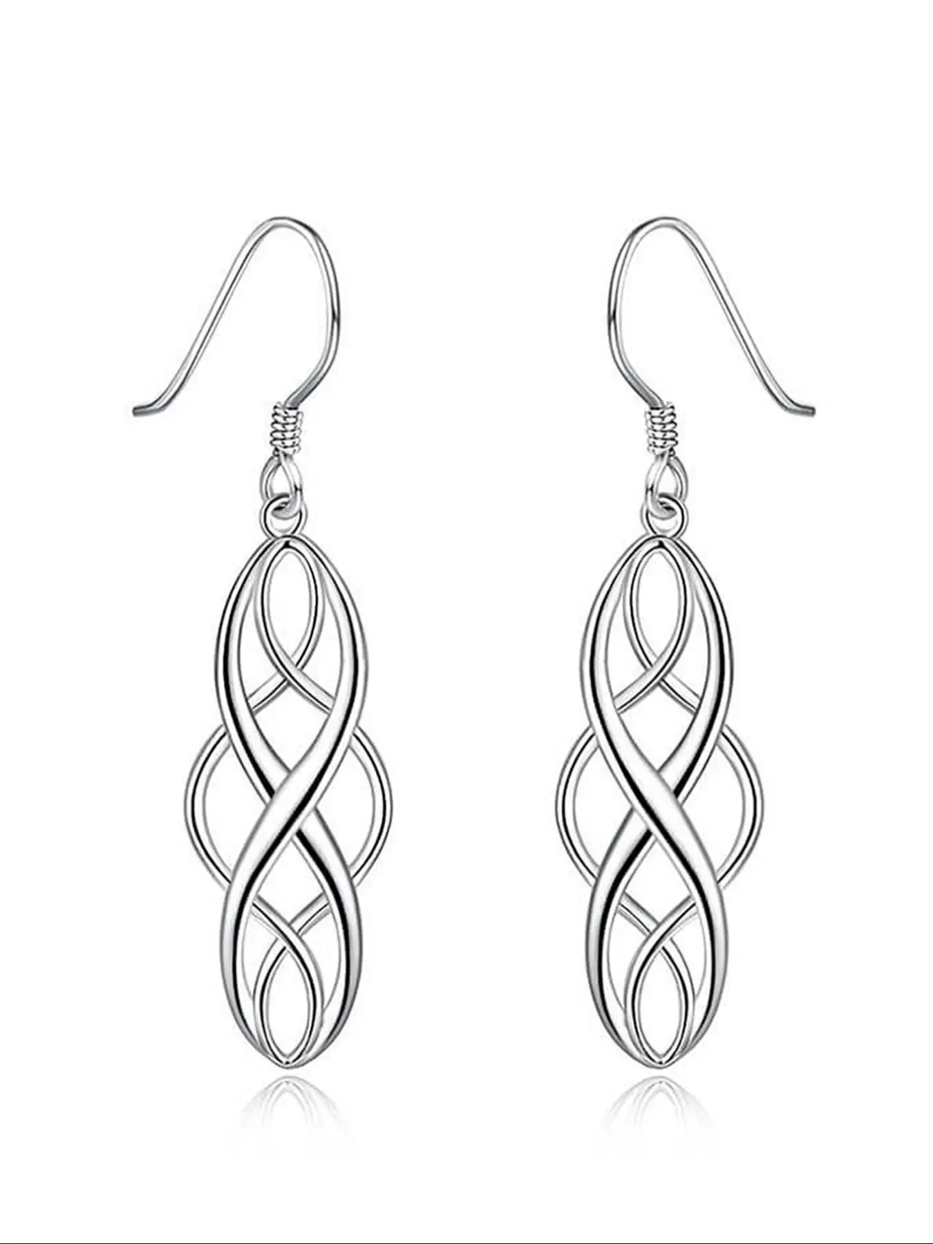 Women's Elegant Hollow out Design Dangle Earrings, 1 Pair Vintage Trendy Dangle Earrings, Chic Gorgeous Jewelry As Gift for Girlfriend for Party Decor