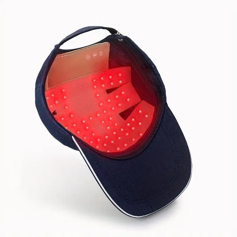 Rechargeable Light Relaxation Cap, LED Hair Care Hat with Blue Light, Lithium Battery, New Condition, Ideal for Friday Sale