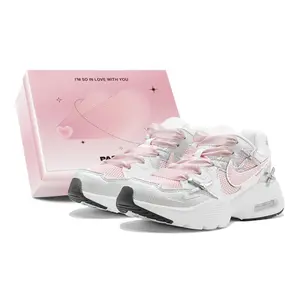 Nike Air Max Fusion Women's Low-Top Running Shoes with Reflective Silver Finish and Enhanced Durability for Fall/Winter Trending Shoes, House White Official Shoes to Get / Maison Mihara