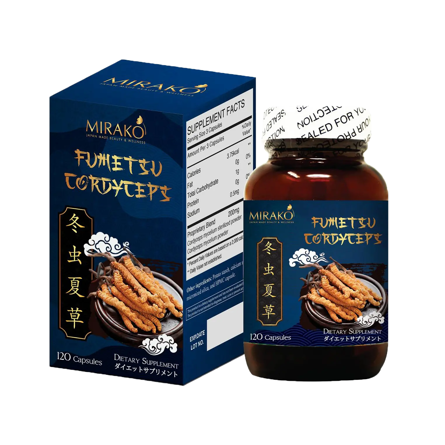 FUMETSU CORDYCEPS - Japanese Tibet Cordyceps Sinesis