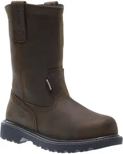 Wolverine Men's Floorhand Waterproof Wellington Work Boot Steel Toe - W10680