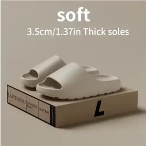 Slippers Thick Bottom Slippers Comfortable Lightweight Indoor Outdoor House Slippers Walking Shoes Footwear