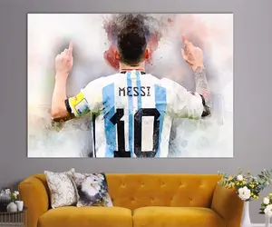 Lionel Messi Poster, Soccer
