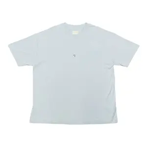 Givenchy Logo Short Sleeve Tee Shirt Azul Celeste