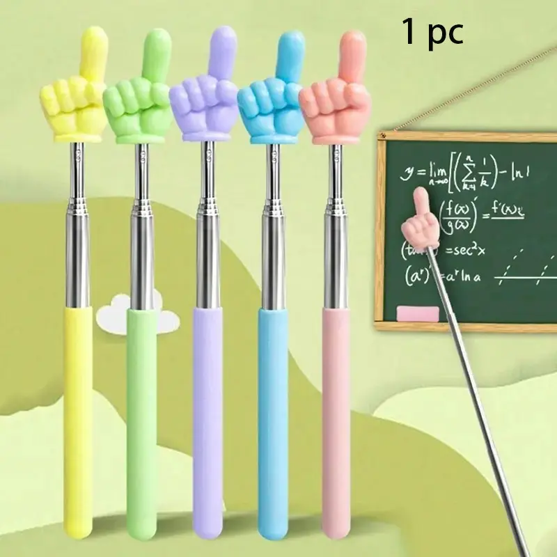 Telescopic Teacher Pointer Stick for Classroom Supplies