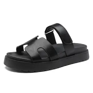 Women's Platform Slide Sandals Open Toe Non Slip Thick Sole Slip on Summer Shoes