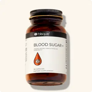 BLOOD SUGAR +: Blisque BLOOD SUGAR + incorporates seven natural ingredients for blood sugar health.*