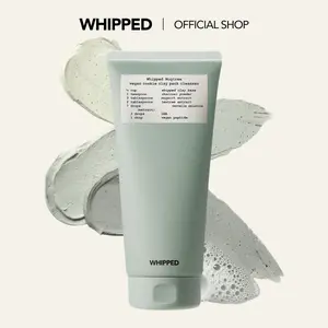 [WHIPPED OFFICIAL] WHIPPED Charcoal Cookie Clay Face Wash for Blackheads and Pores - A Deep Cleansing Vegan Facial Cleanser and Exfoliating Korean Skincare Face Wash, Doubles as a Face Mask, 6.0 fl. oz