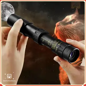 Portable 10-300x40mm Zoom Telescopes for Adults, Compact & Retractable Outdoor Telescope for Camping, Hiking, Hunting, and Wildlife Observation