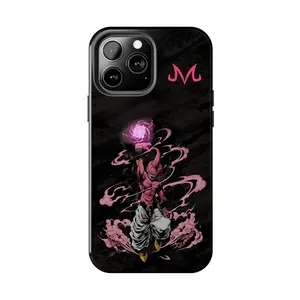 DragonS Ball Evil Buu Vintage DBZ Phone Case, Pink Evil Phone Cover, Anime Manga Fans Lovers for iPhone 17 - 11 Pro Max Plus Mini X XR XS 7 8 Plus or SAMSUNG GALAXY S25 - S21 Ultra Plus