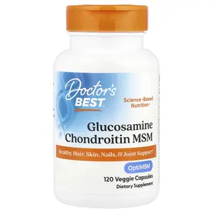 Doctor's Best Glucosamine Chondroitin MSM, 120 Veggie Capsules
