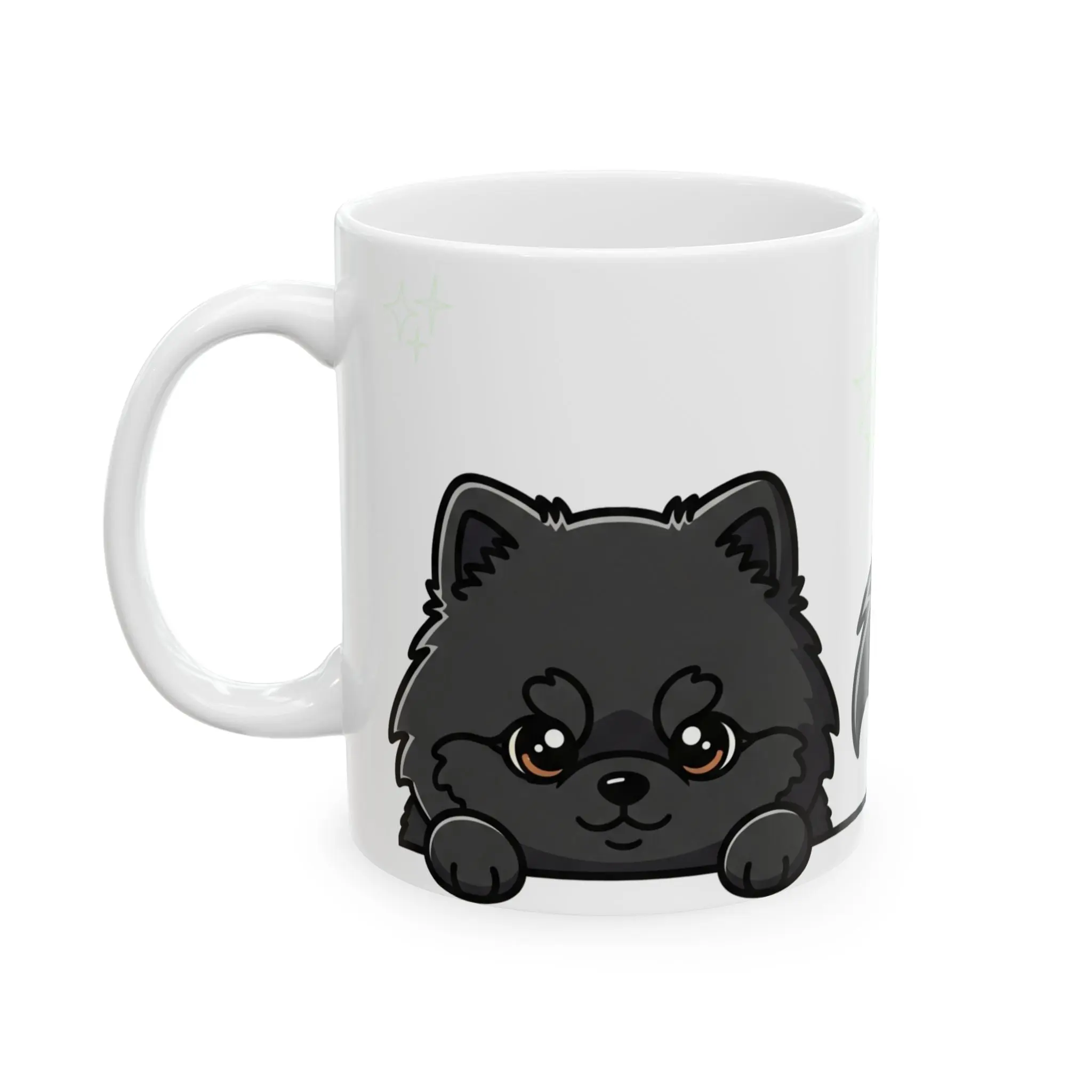 Pomeranian Peek-a-Boo Mug | Best Pomeranian Mama Gift