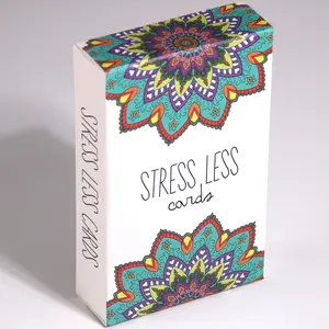 Stress Less Cards 50 Mindfulness Meditation Exercises Helps Relieve Stress And Anxiety The Original Deck Card