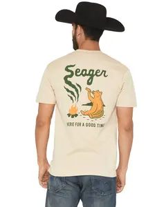 Seager Men's Smokey Short Sleeve Graphic T-Shirt - Mts20smocrm