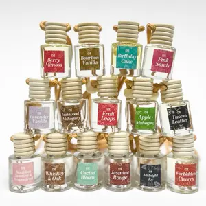 ShopGoods CAR FRESHNERS - Assorted Scents for Car Air Freshening - Berry Mimosa, Bourbon Vanilla, Birthday Cake, & MORE!!