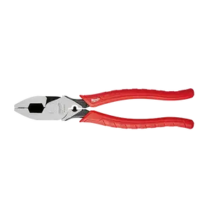 Milwaukee 48-22-6100 9" Comfort Grip High Leverage Lineman's Pliers w/ Crimper