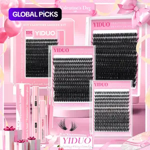 Individual False Eyelashes Kit, 1 Box Mixed Lengths & Styles Natural Look Eyelash Extensions, Self-Grafting Curled Eyelashes, Eye Makeup Accessories, Cosmetics #TOP PICKS