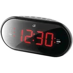 Gpx  Dual Alarm Clock Radio