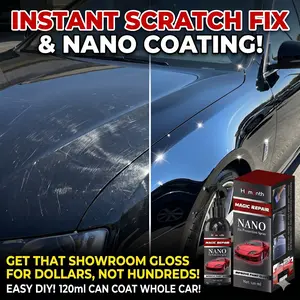 Car Coating Agent – Nano Fix Protection Spray Paint Maintenance Wax Make Your Ride Look New Again with Nano Fix Spray