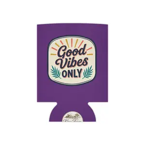 Good Vibes Only Can Cooler