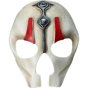 Darksiders Darth Nihilus Mask Halloween Decoration, Realistic Role Play Mask for Party Makeup Ball Costume, Unisex Prop