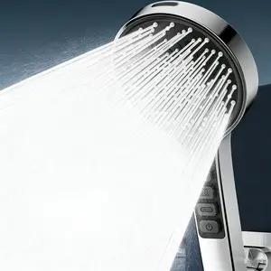 High Pressure Handheld Shower Head, 9 Spray Modes, Adjustable Handheld Showers, Powerful Removable High Flow, Bathroom Shower Head, Bathroom Accessories, for Shower Use Only